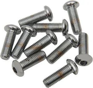 Tornillos cabeza botón de recambio - 1/4-28X1 cromo <span style="color: red;font-size: 0,5em">- ALMACEN USA-</span>