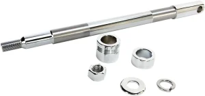 Kit de eje delantero - cromo 3/4"