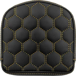 Almohadilla para respaldo RoadSofa™ - Cojín de sissy bar Road Sofa HC dorado