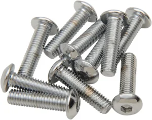 Tornillos cabeza botón de recambio - 10-32X0.75 cromo <span style="color: red;font-size: 0,5em">- ALMACEN USA-</span>