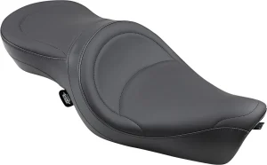 Asiento Touring ancho perfil bajo - Asiento Wide Low-Profile trasero 2-Up vinilo negro