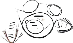 Kit de Instalación de Manillar XR - cables de mando XR negro