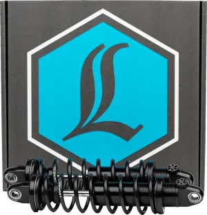 Suspensión Legend REVO-A Coil para modelos Dyna - Amortiguadores traseros Standard 14" Negro