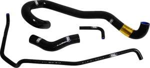 Kit de mangueras de radiador - Harley negro