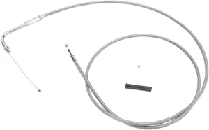 Cable de acelerador trenzado en acero inoxidable - 56"