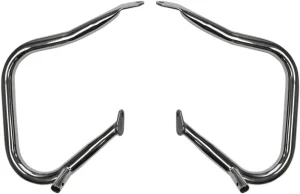 Barras protectoras maletas laterales Big Buffalo - Manillares portaalforjas cromados <span style="color: red;font-size: 0,5em">- ALMACEN USA-</span>