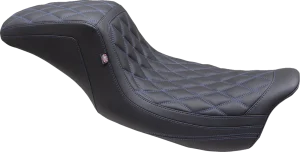 Asiento Double Diamond Squareback - 2UP DBL Diamond Sky Blue Thread <span style="color: red;font-size: 0,5em">- ALMACEN USA-</span>