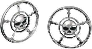 Accesorios para altavoces delanteros - Rejillas zombie cromadas