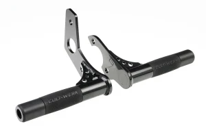 Defensa de motor Clubstyle - Barra de protección trasera Negro Softail M8