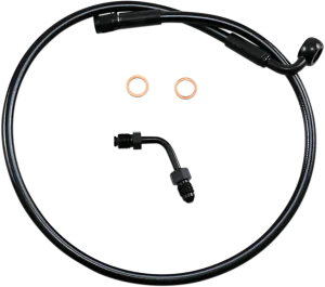 Línea de freno superior XR con adaptador - W/ADPT negra