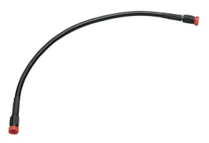 Línes de freno universales con ABE - Línea negra 22"/ 559mm