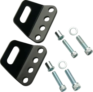 Anclajes para correas de anclaje - Soporte de sujeción trasero HD negro