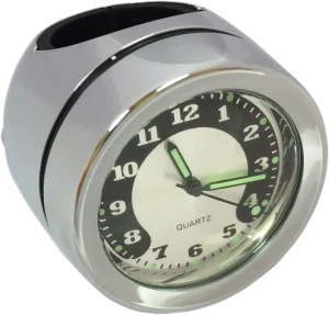 Accesorios de anclaje en manillar - Reloj de montaje cromo