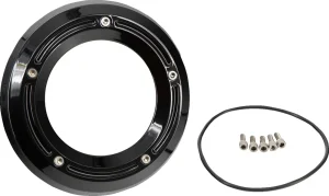 Assault Derby Cover con ventana - Tapa ASLT de cristal negra
