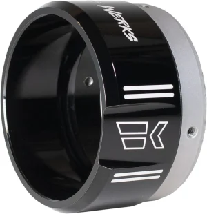 Punta Klassic de 4-1/2" - Endcap lado derecho negro <span style="color: red;font-size: 0,5em">- ALMACEN USA-</span>