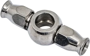 Conector Banjo 600 Series - 03 10MM doble acero inoxidable