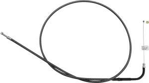 Cable de acelerador/marcha en vacío trenzado KARBONFIBR - acelerador de fibra de carbono