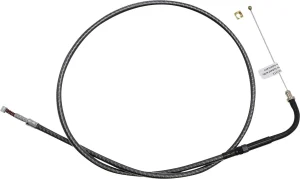 Cable de acelerador/marcha en vacío trenzado KARBONFIBR - ralentí/crucero en fibra de carbono
