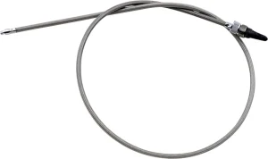 Cable de velocímetro de acero inoxidable trenzado Armor Coat para Harley-Davidson