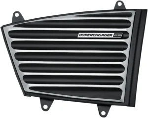 Placa frontal Classic para Hypercharger ES™ - Tapa ES negro/cromo