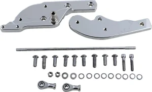 Prolongación mandos avanzados - Extensión F/C+3 cromo Softail <span style="color: red;font-size: 0,5em">- ALMACEN USA-</span>