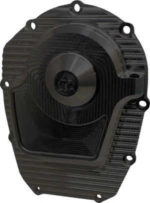 Tapa de distribución Comp - CAM M8 negra con aletas <span style="color: red;font-size: 0,5em">- ALMACEN USA-</span>