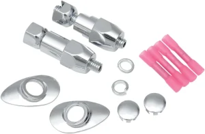 Kit reubicación de intermitentes - relocalización traseros Cromo