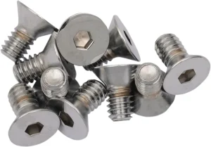 Tornillos de cabeza avellanada Allen - plana 1/4-20X0.5 cromado <span style="color: red;font-size: 0,5em">- ALMACEN USA-</span>