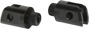 Soporte de estribera estriado - Adaptador de estribos - Softail M8