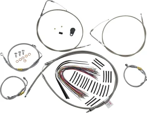 Kit mandos para motos Touring antiguas con manillares Bagger