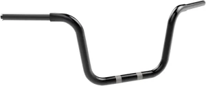 Manillar Fat Center Bobber Ape 1-1/4" estilo cuelgamonos - hanger 10" negro