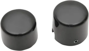 Tapas de eje - Cubierta trasera negro brillante