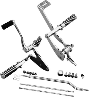 Kit de mandos adelantados con estriberas <span style="color: red;font-size: 0,5em">- ALMACEN USA-</span>