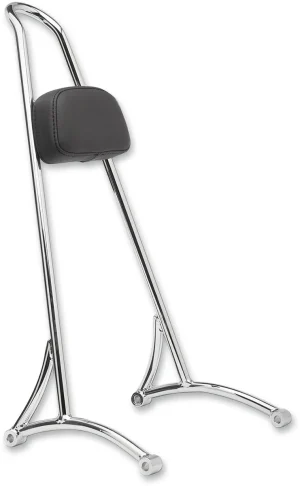 Respaldo alto de 20" - Reposabultos almohadilla cromo <span style="color: red;font-size: 0,5em">- ALMACEN USA-</span>