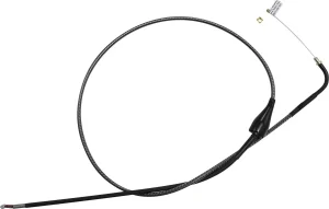 Cable de acelerador/marcha en vacío trenzado KARBONFIBR - ralentí en fibra de carbono
