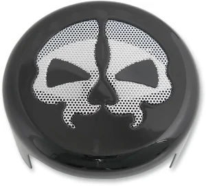 Tapa de bocina - Skull negra