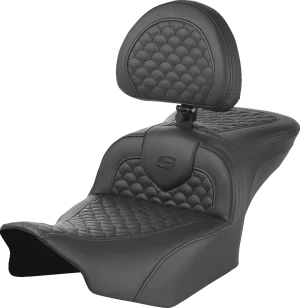 Asiento Roadsofa™ Dragon Scale Stitch - Scallop c/Respaldo Conductor