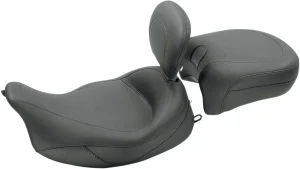 Asiento individual Vintage Super Solo en vinilo con respaldo extraíble para piloto