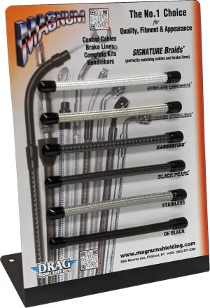 DISPLAY MAGNUM SHIELDING BRAIDS <span style="color: red;font-size: 0,5em">- ALMACEN USA-</span>