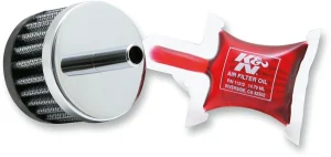 Respiraderos de cárter con base de acero - Filtro de ventilación 3/8"