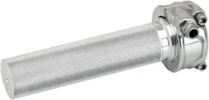 Ensamblaje de acelerador 1" Whiskey - conjunto de cable simple pulido