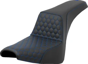 Asiento Step-Up Honeycomb - escalonado HC con costura azul