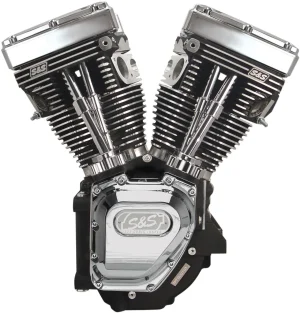 Motor T124 de bloque largo y alta compresión - T124HC negro -06 <span style="color: red;font-size: 0,5em">- ALMACEN USA-</span>