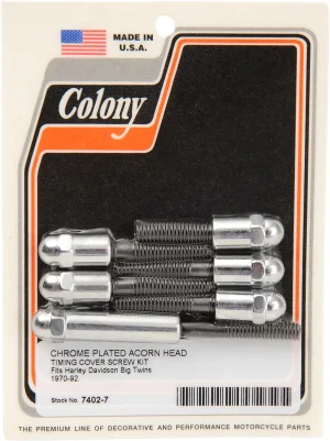 Kit de tornillos ciegos para tapa de levas - Tuerca acorn 70-84 BT <span style="color: red;font-size: 0,5em">- ALMACEN USA-</span>