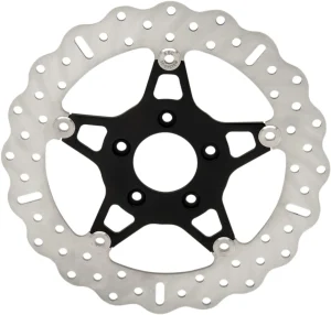 Disco de freno delantero de acero inoxidable serie FSD para Big Twins - american Motorcycle flotante contour