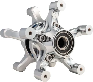 Buje de rueda Spider - Bujes del. doble cromo <span style="color: red;font-size: 0,5em">- ALMACEN USA-</span>