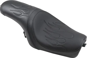 Asiento Predator - trasero de largo completo vinilo negro <span style="color: red;font-size: 0,5em">- ALMACEN USA-</span>