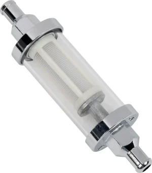 Filtro de combustible transparente - 2,375" / 5/16"