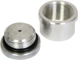 Tapones de depósito ventilados con casquillos para soldar - gasolina aluminio