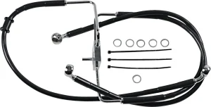 Línea de freno de acero inoxidable de longitud extendida - Tubo 16-XL1200CX BL+6